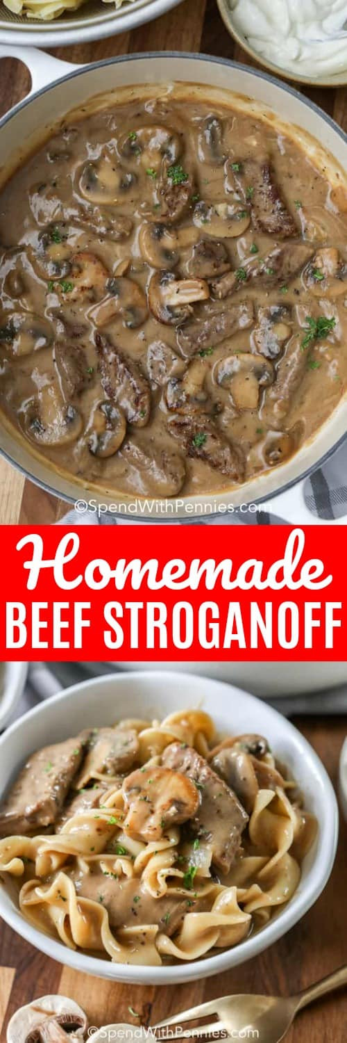 Quick And Easy Beef Stroganoff
 Easy Beef Stroganoff Quick and Easy Weeknight Meal