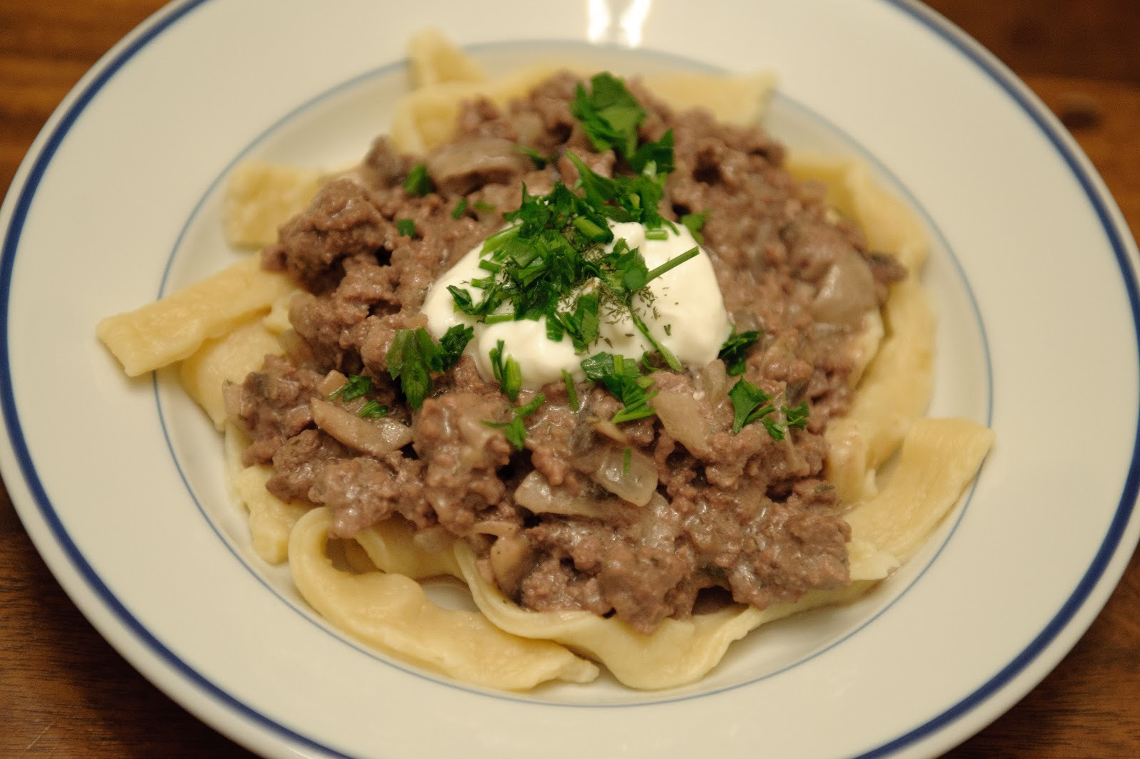 Quick And Easy Beef Stroganoff
 The Frugal Girlmet Beef Stroganoff Quick and Easy