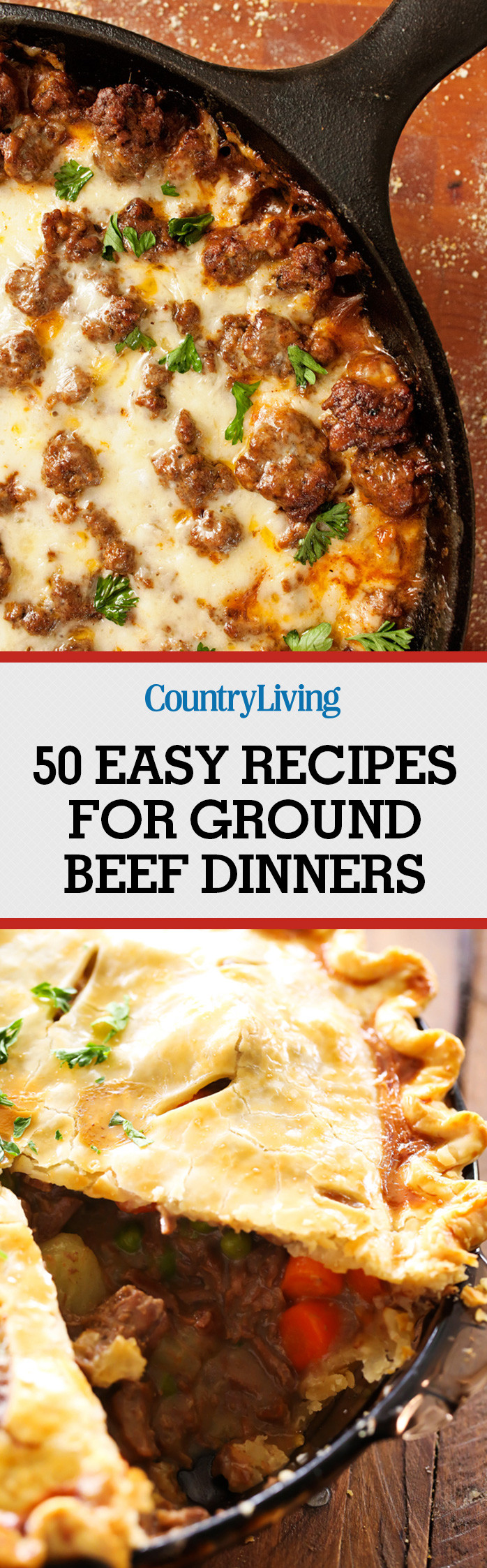 Quick Meals To Make With Ground Beef
 50 Best Ground Beef Recipes Dinner Ideas With Ground Beef