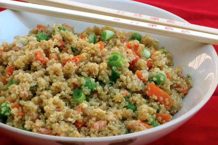 Quinoa And Vegetables Stir Fry
 Quinoa and Ve able Stir Fry