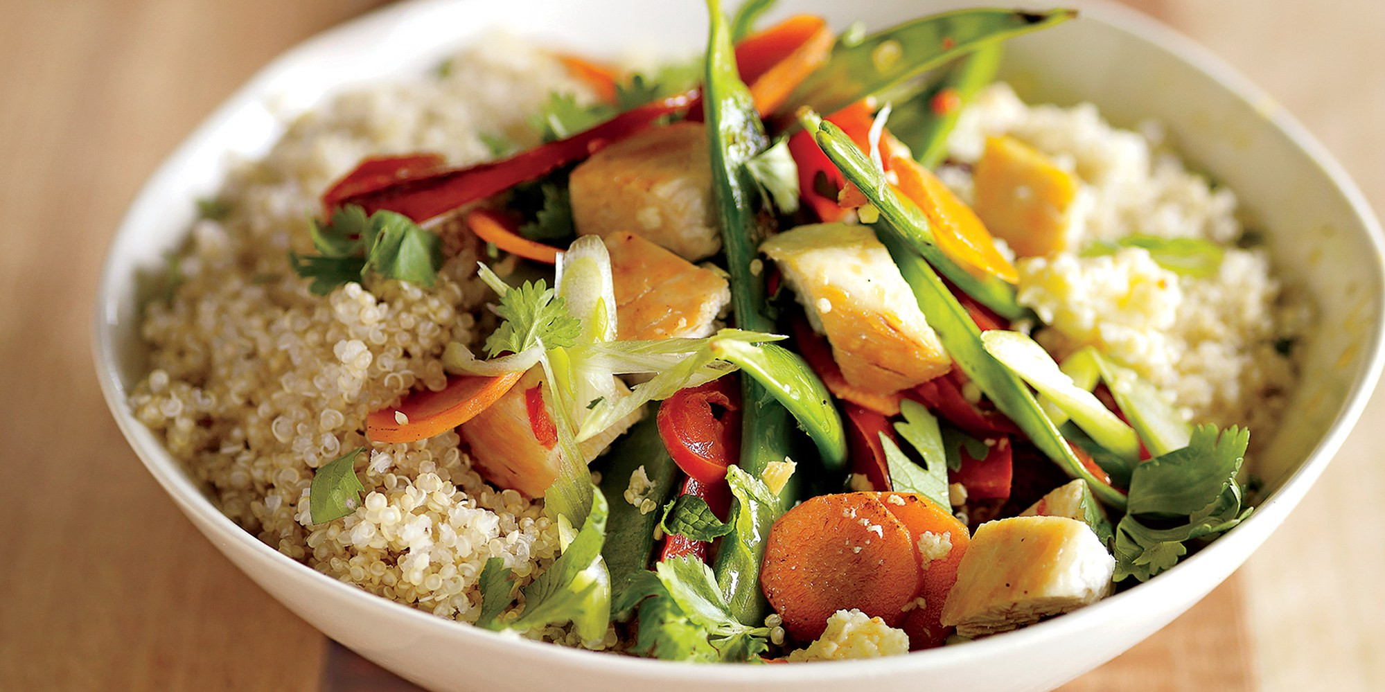 Quinoa And Vegetables Stir Fry
 Quinoa Stir Fry With Ve ables and Chicken Recipe