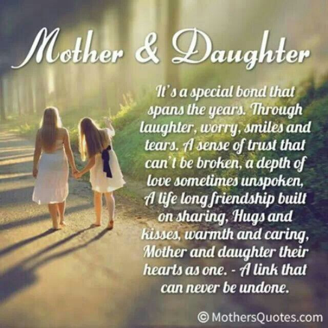 Quote To Mother From Daughter
 Mother daughter quotes cute