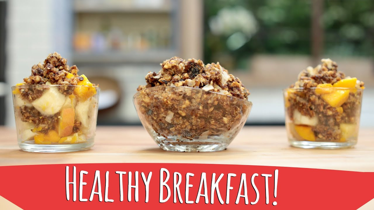 Raw Vegan Breakfast Recipes
 EASY AND HEALTHY BREAKFAST Raw Vegan Granola
