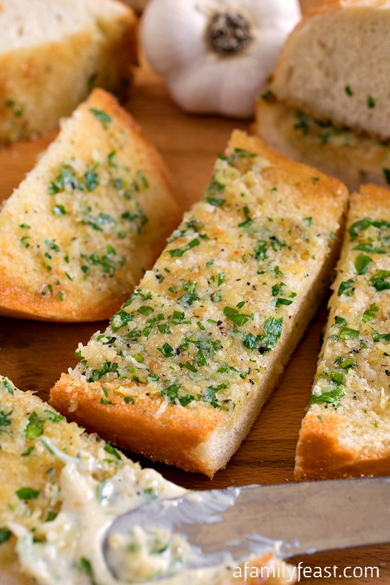 Recipe For Garlic Bread
 Garlic Bread A Family Feast