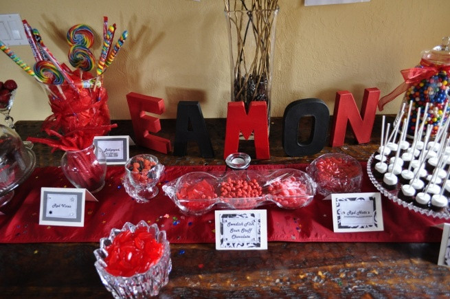 Red And White Graduation Party Ideas
 251 best images about Graduation ideas and treats on