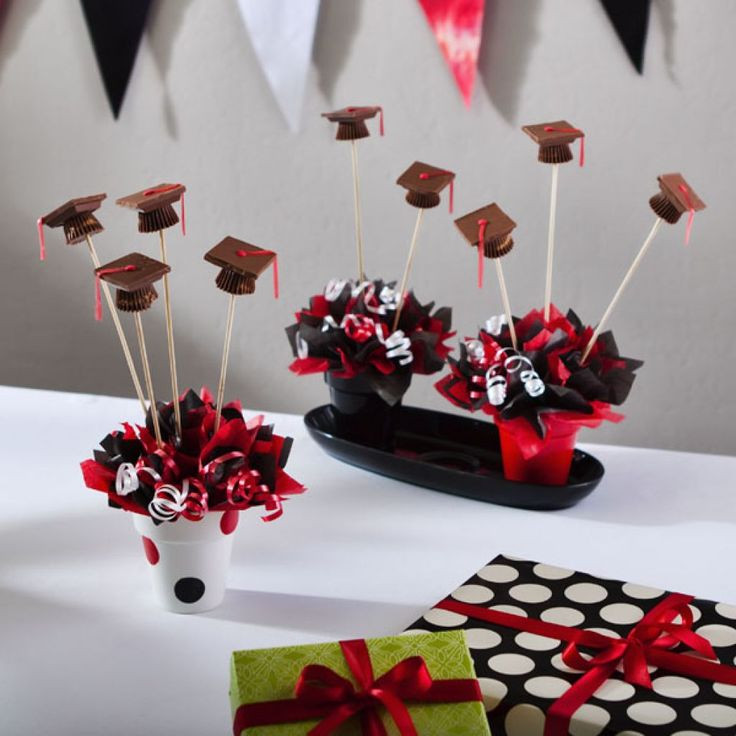 Red And White Graduation Party Ideas
 32 best Red & Black Graduation Party images on Pinterest