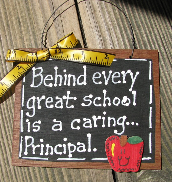Retirement Party Ideas For School Principals
 Teacher Gift 81P Behind every great school is a caring