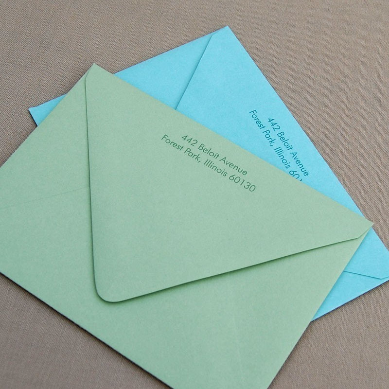 Return Address On Wedding Invitations
 Wedding Etiquette For A Return Address Ehow