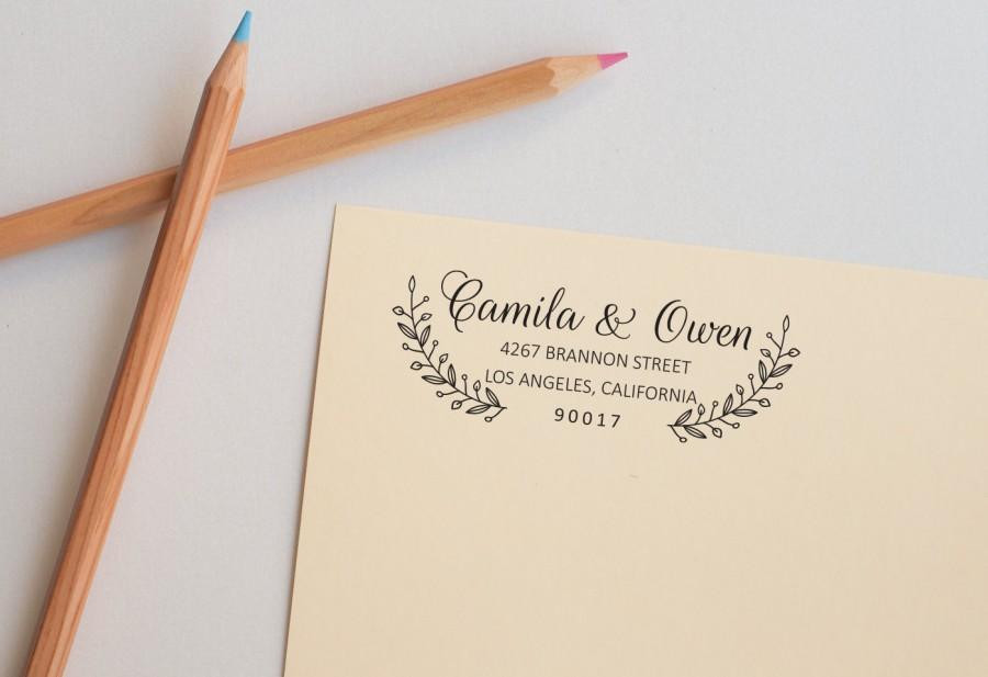 Return Address On Wedding Invitations
 How to Pretty Up Your Wedding Invitations Loverly