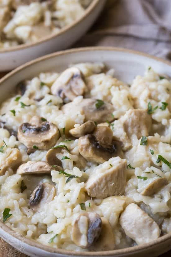 Risotto Instant Pot
 Instant Pot Risotto with Chicken & Mushrooms Gluten Free