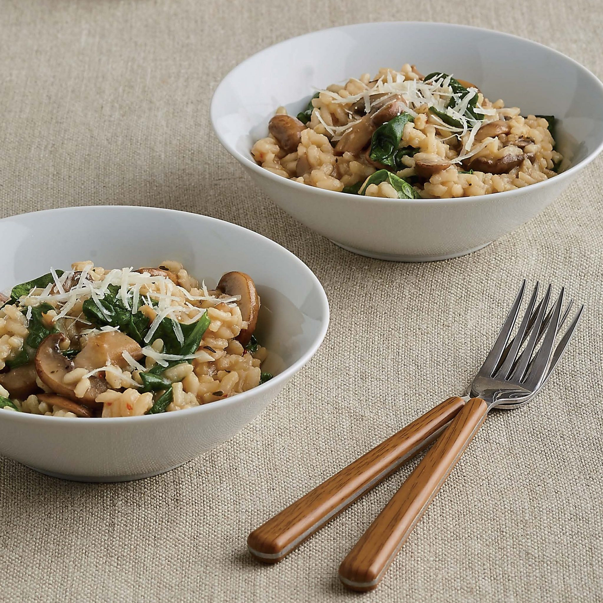 Risotto Instant Pot
 Mushroom and Spinach Risotto – Recipes InstantPot