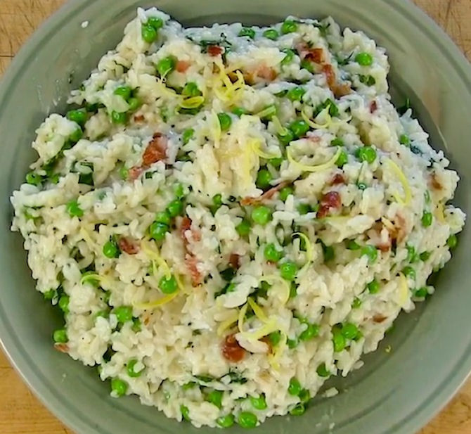 Risotto Instant Pot
 Instant Pot Risotto with Bacon & Peas Peeputt