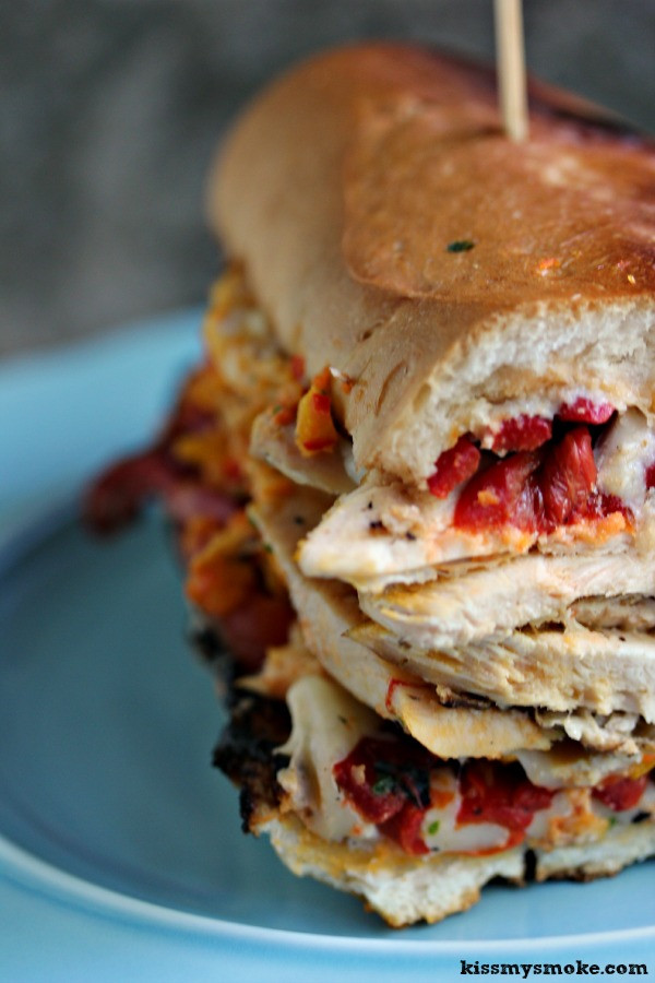 Roast Chicken Sandwiches
 Grilled Smoked Chicken Sandwich with Roasted Red Peppers