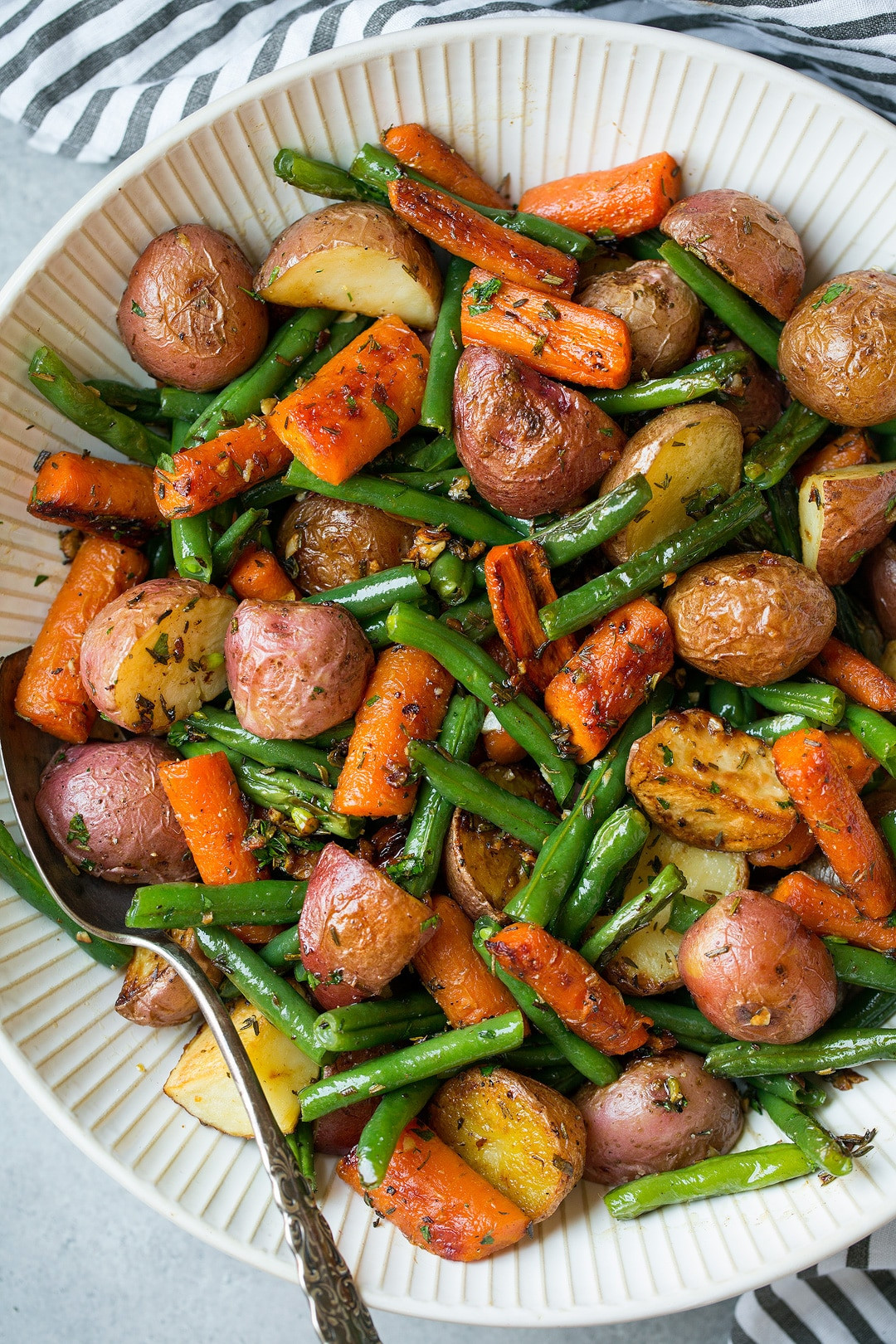 Roasted Potatoes And Vegetables
 Roasted Ve ables with Garlic and Herbs Cooking Classy