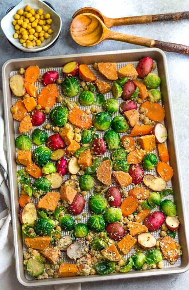 Roasted Potatoes And Vegetables
 Roasted Harvest Ve ables