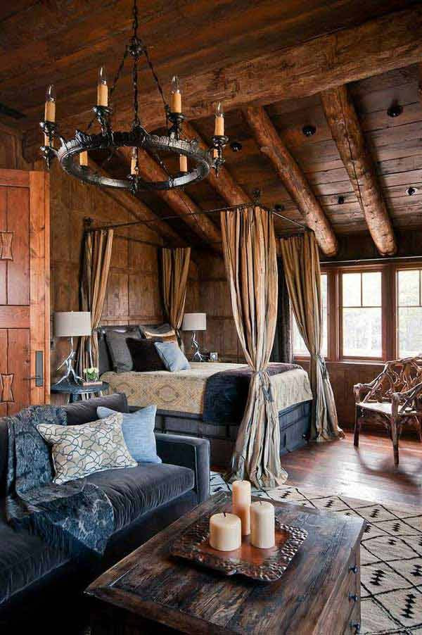 Rustic Romantic Bedroom
 27 Modern Rustic Bedroom Decorating Ideas For Any Home