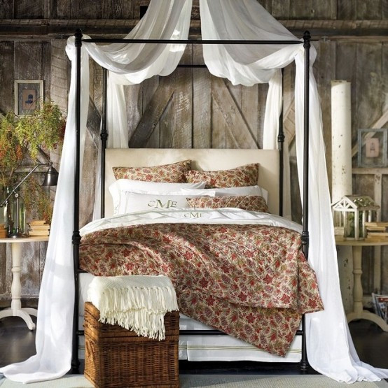 Rustic Romantic Bedroom
 36 Rustic Barns Bedroom Design Ideas