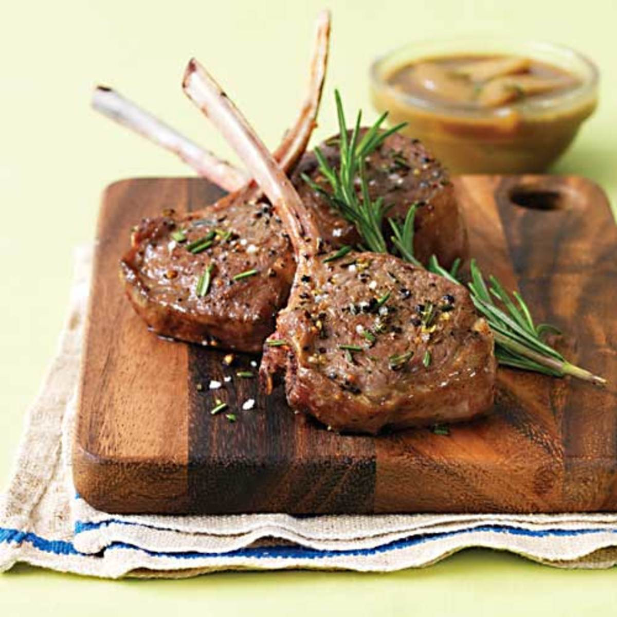 Sauces For Lamb Chops
 Gluten Free Lamb Chops with Pear & Balsamic Pan Sauce