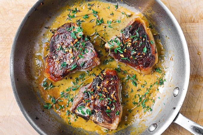 Sauces For Lamb Chops
 Lamb Chops with Mustard Thyme Sauce Julia s Album