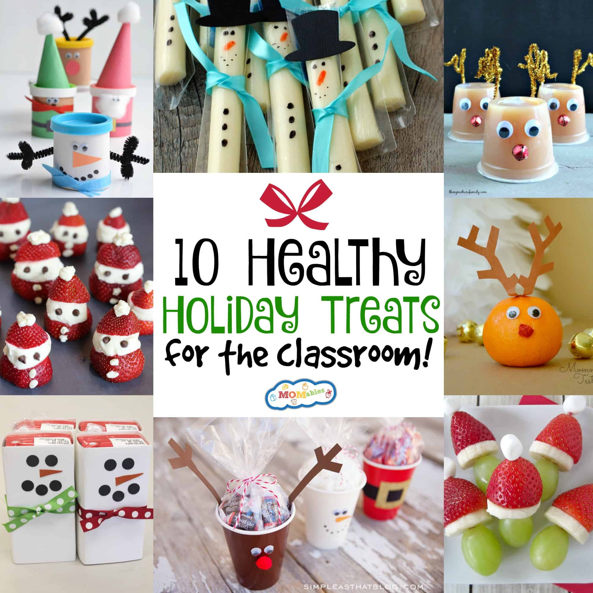 School Holiday Party Food Ideas
 10 Healthy Holiday Treats for the Classroom MOMables