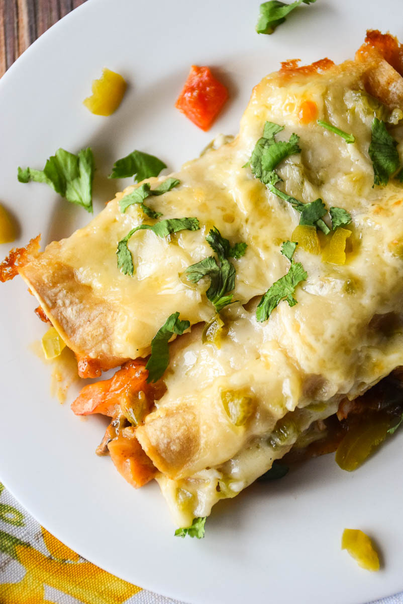 Seafood Enchiladas With White Sauce
 Roasted Shrimp Enchiladas with Cheesy Jalapeno Sauce
