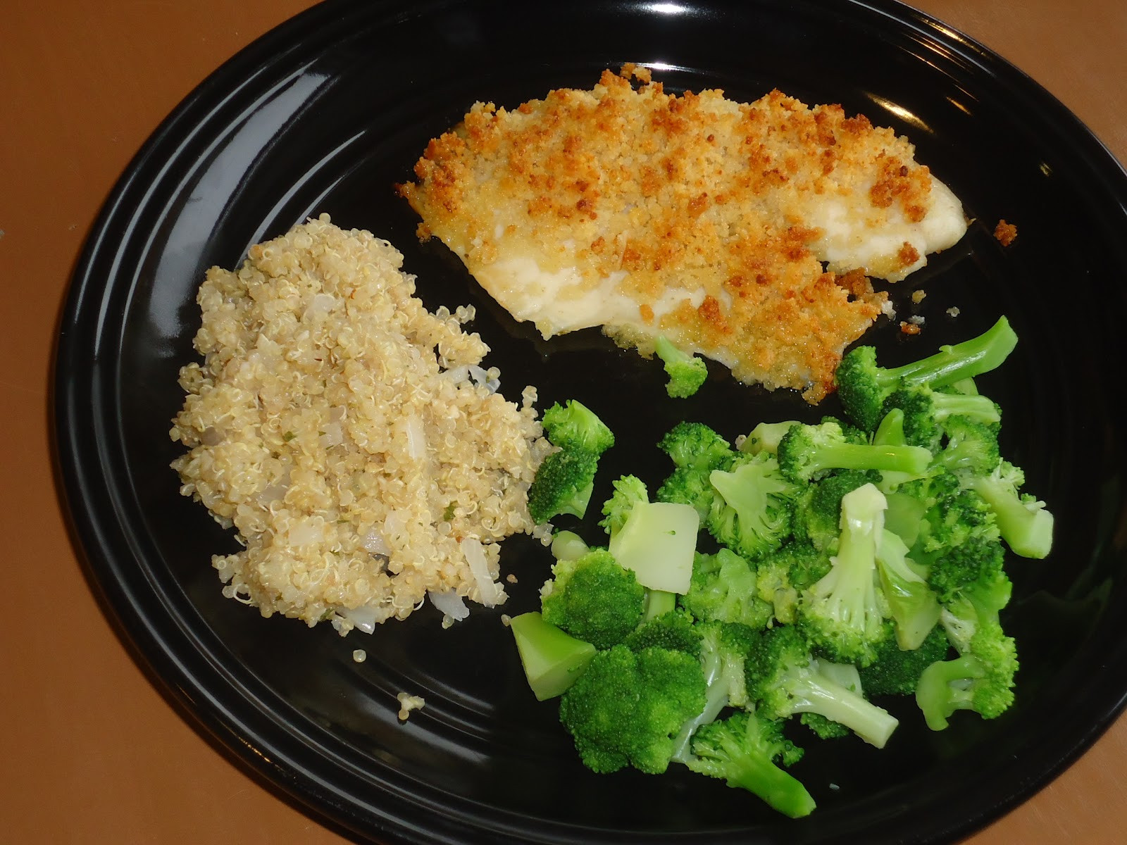 Side Dishes For Baked Tilapia
 Meals With Meredith Garlic Parmesan Tilapia with Quinoa