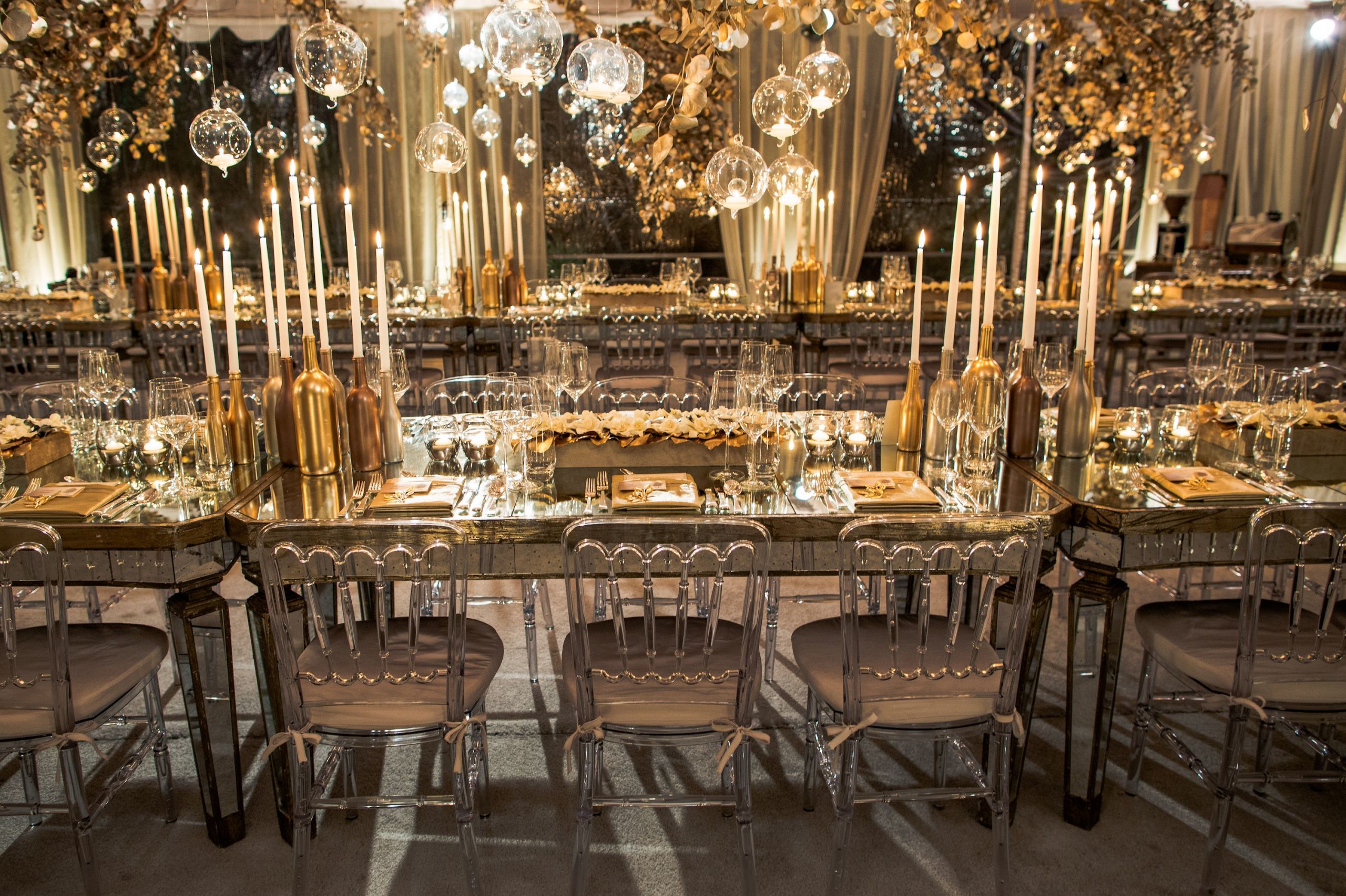 Silver And Gold Wedding Theme
 Wedding Inspiration Mixed Metals