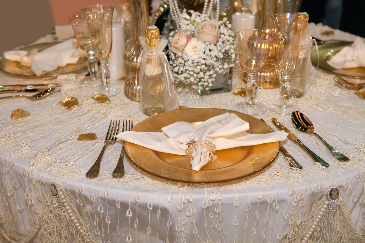 Silver And Gold Wedding Theme
 Go for the Gold with Metallic Wedding Colors