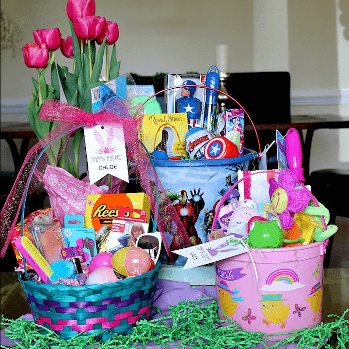 Simple Easter Basket Ideas
 Kids Easter Basket Ideas Made Easy For Baby Kids and Tween