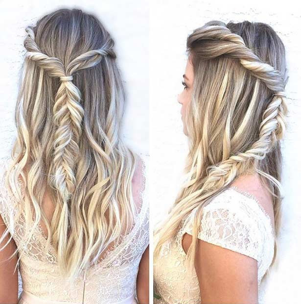 Simple Hairstyles For Prom
 31 Half Up Half Down Prom Hairstyles