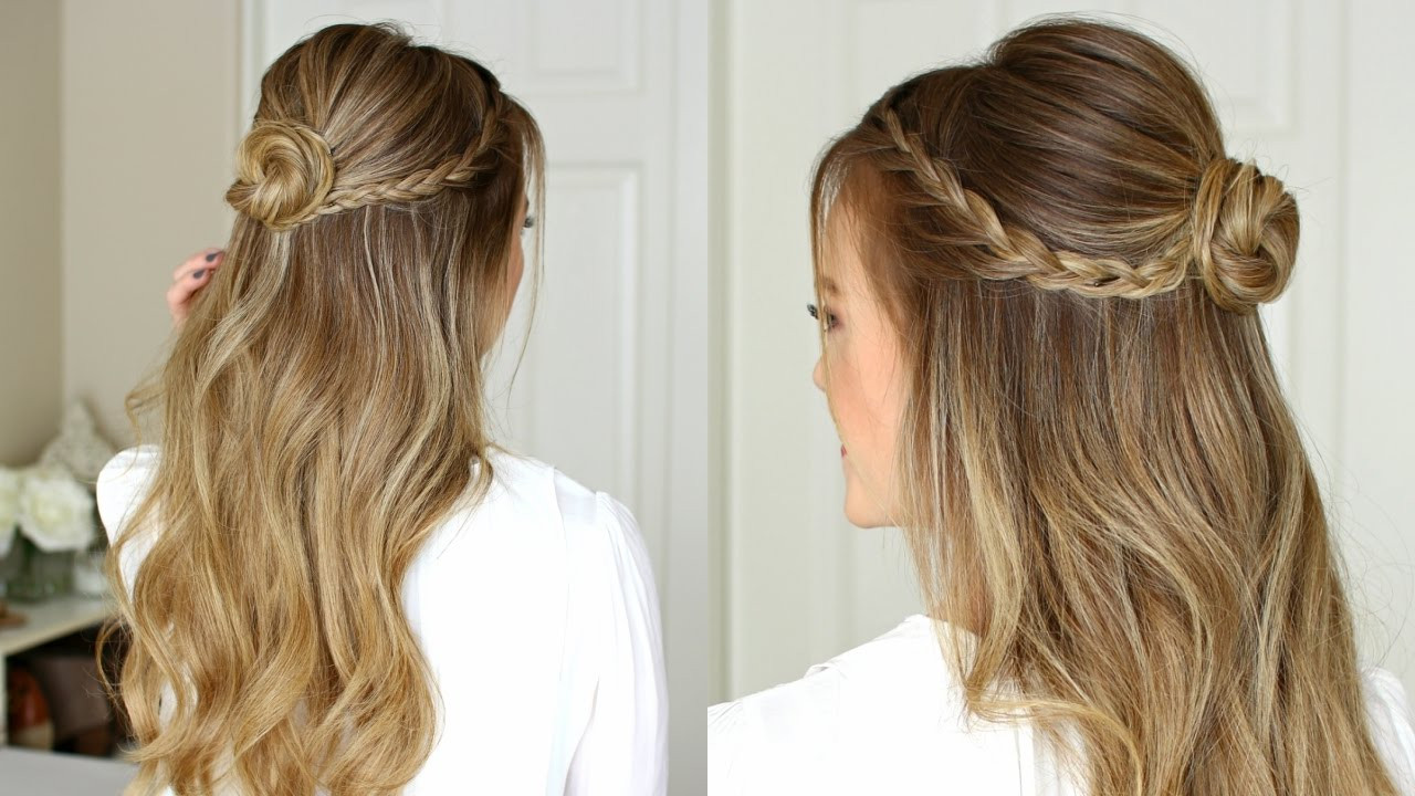 Simple Hairstyles For Prom
 Easy Half Up Prom Hairstyle