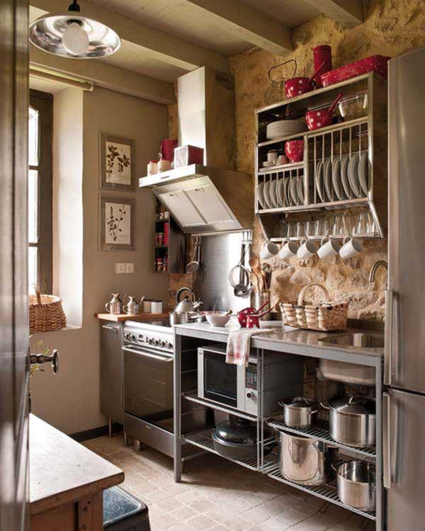 Small Kitchen Space Ideas
 38 Cool Space Saving Small Kitchen Design Ideas