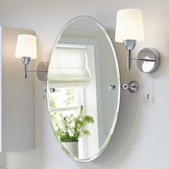 Small Oval Bathroom Mirror
 Savoy Tilting Oval Bathroom Mirror 650 x 586mm in 2019