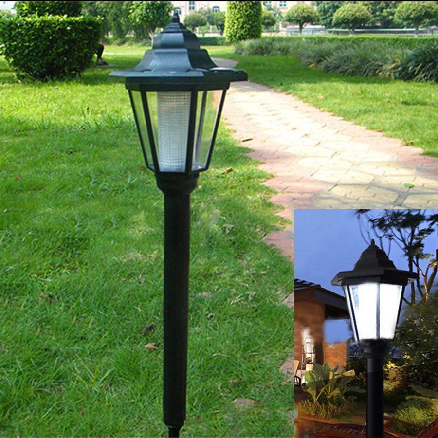 Solar Powered Landscape Lights
 LED Solar Power Light Sensor Garden Security Lamp