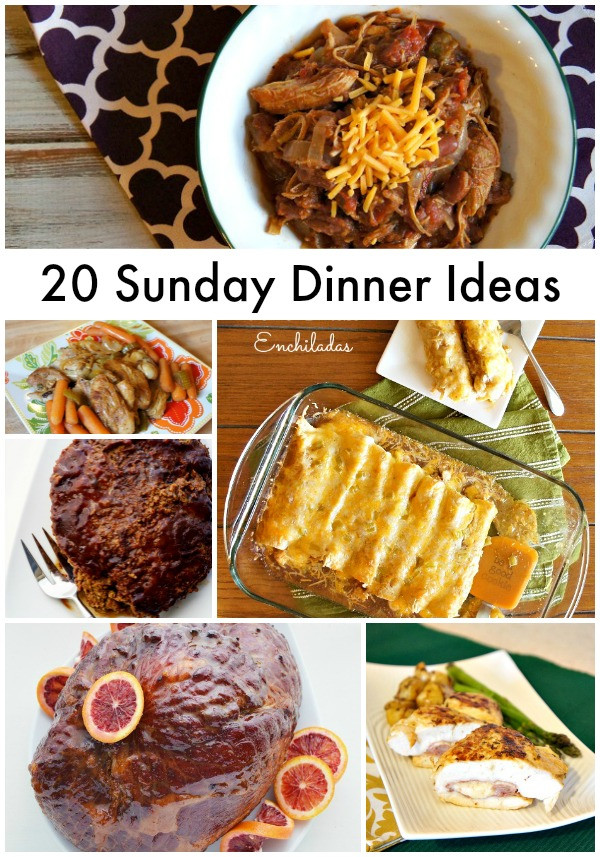 Soulfood Dinner Ideas
 20 Quick and Easy Sunday Dinner Recipe Ideas The Rebel Chick
