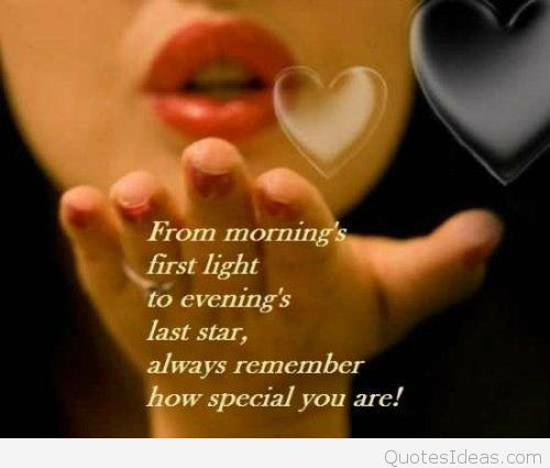 Special Love Quotes
 Good morning