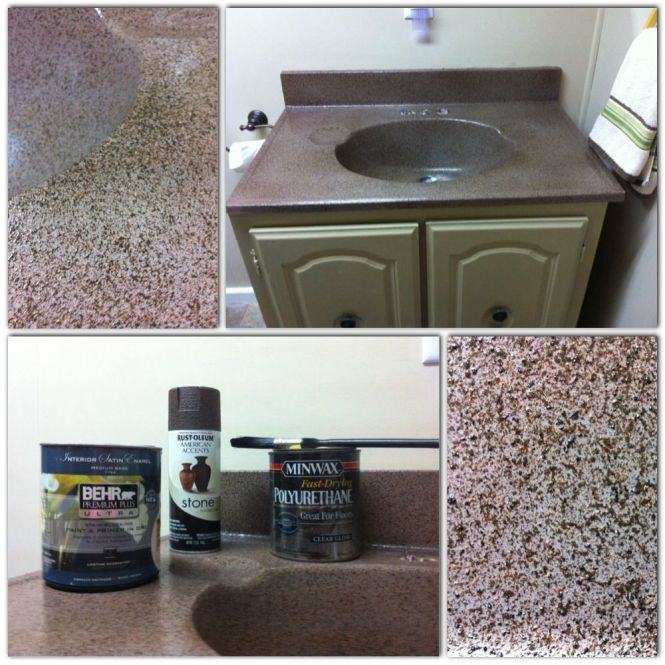 Spray Paint Bathroom Countertop
 Rustoleum Countertop Spray Paint BSTCountertops