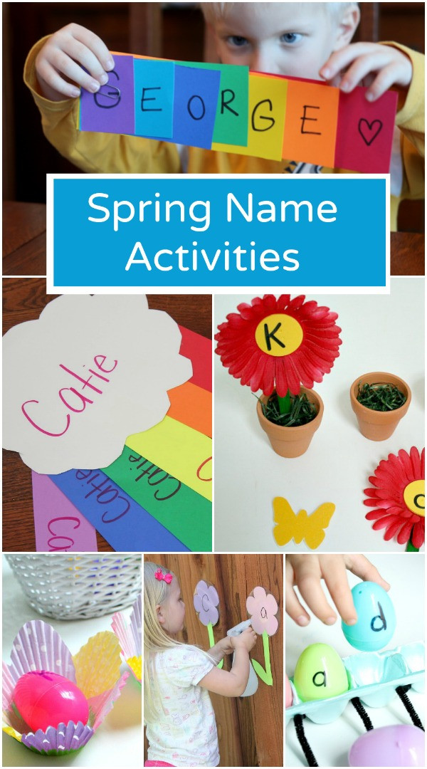 Spring Ideas For Kindergarten
 Spring Name Activities Fantastic Fun & Learning