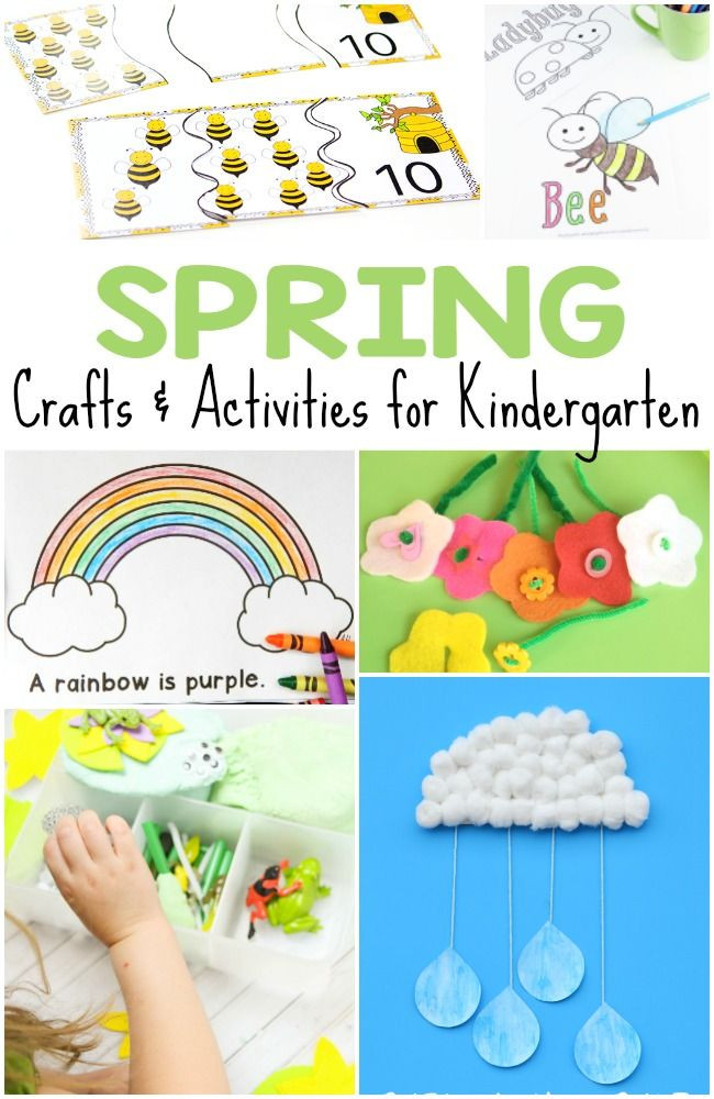 Spring Ideas For Kindergarten
 50 Spring Crafts and Activities