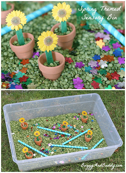 Spring Ideas For Toddlers
 Spring Sensory Play on Mom s Library