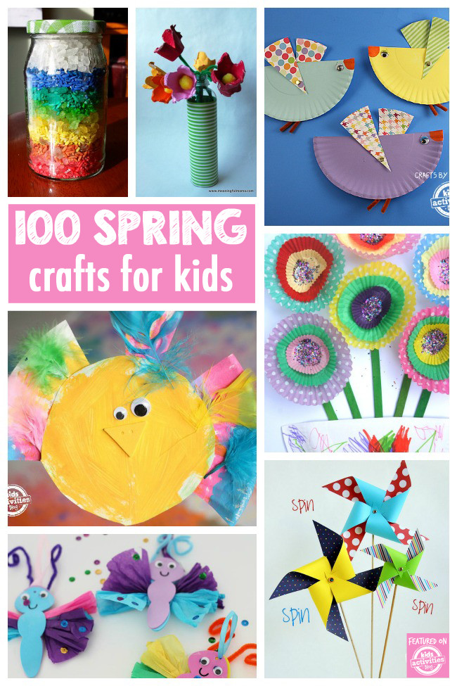 Spring Ideas For Toddlers
 100 Gorgeous Spring Crafts To Ring in the Season