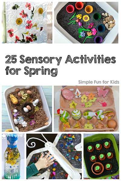 Spring Ideas For Toddlers
 25 Sensory Activities for Spring Simple Fun for Kids
