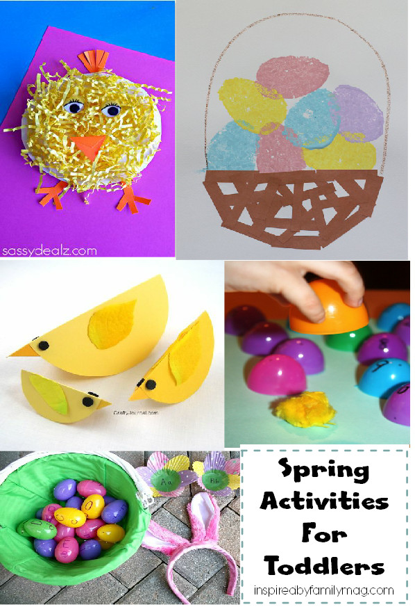 Spring Ideas For Toddlers
 Spring Activities for Toddlers