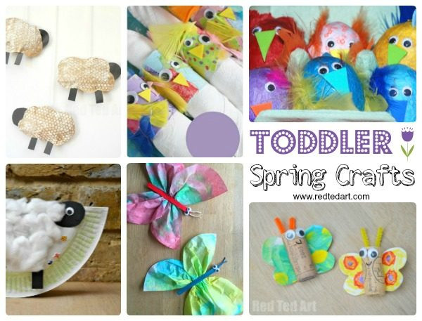 Spring Ideas For Toddlers
 30 Cute Lamb & Sheep Crafts Red Ted Art