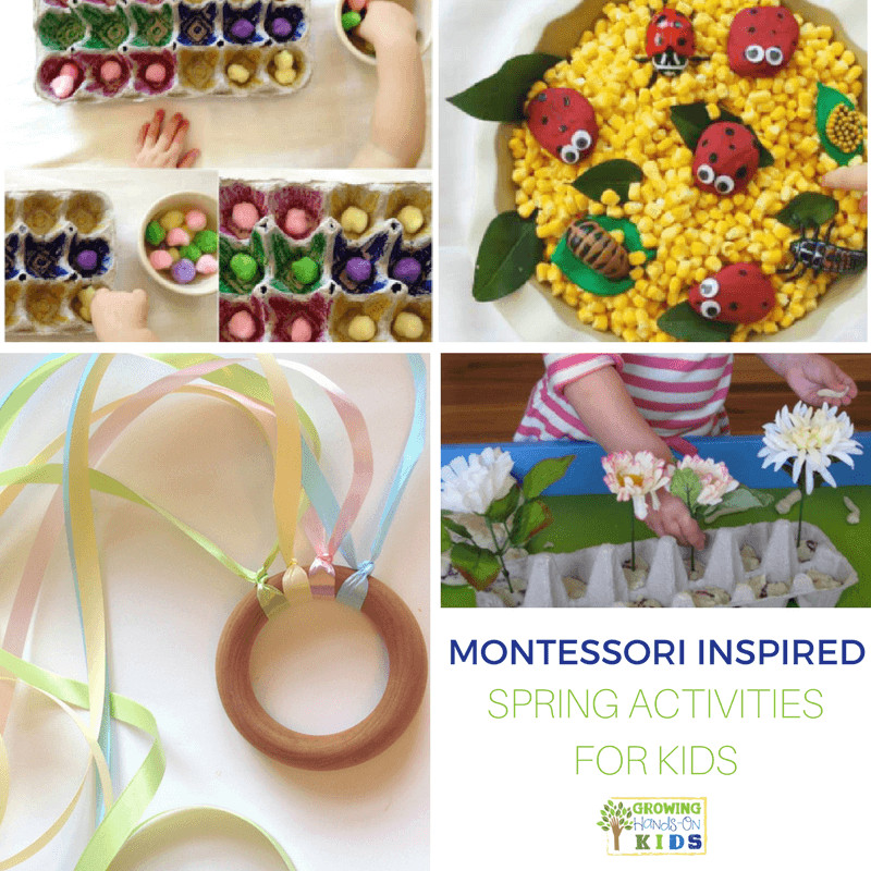 Spring Ideas For Toddlers
 Montessori Inspired Spring Activities for Kids