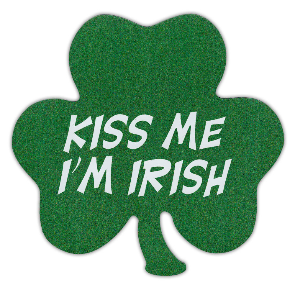 St Patrick's Day Activities Near Me
 KISS ME I M IRISH Clover Shaped Car Magnet Great For