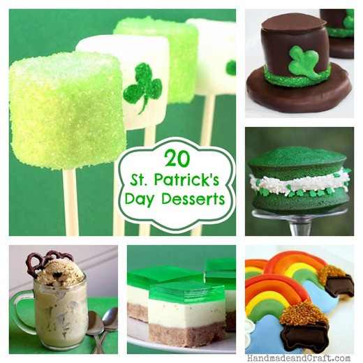St Patrick'S Day Dessert Ideas
 20 St Patrick’s Day Dessert Recipes