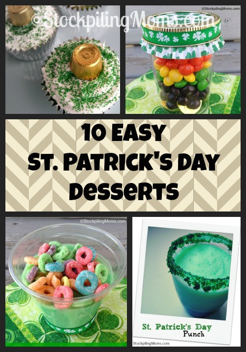 St Patrick'S Day Dessert Ideas
 10 Easy St Patrick’s Day Desserts