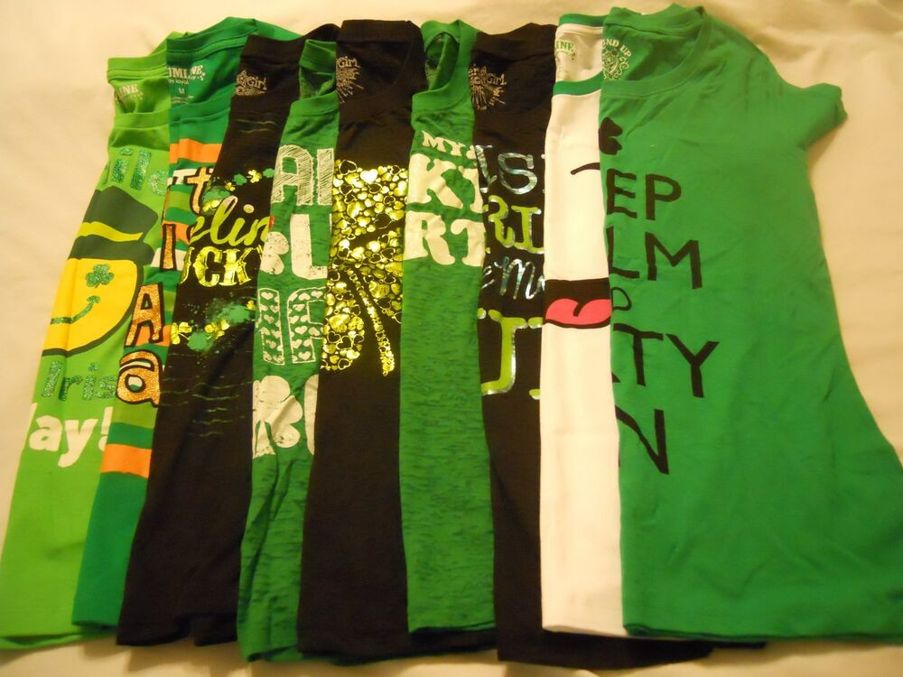 St Patrick's Day Ideas
 Women St Patrick s Day Tee Shirt Tops Size XS S M L XL 2XL