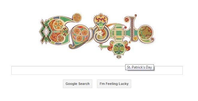 St Patrick's Day Ideas
 Google Doodle Celebrates St Patrick s Day